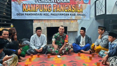 Antisipasi Paham Radikalisme, Kampung Pancasila Dicanangkan di Desa Pandansari, Brebes