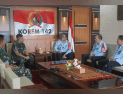 Kemenkumham Sulbar Lakukan Audensi Danrem 142 Tatag Mamuju