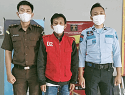 Belum Lama Hirup Udara Bebas,  Mantan Kades Tamalantik Kembali Dijebloskan ke Lapas Mamasa