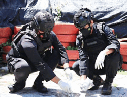 Polres Jember Musnahkan 5 Kg Bahan Peledak Jenis Petasan
