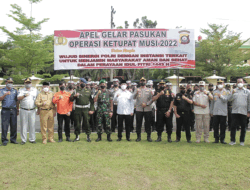 Plh Bupati OKU Pimpin Gelar Apel&nbsp;Pasukan Operasi Ketupat Musi 2022