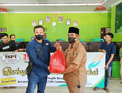 ISPI Bagikan Paket Sembako untuk  Warga Gunung Sugih Besar, Lampung Timur