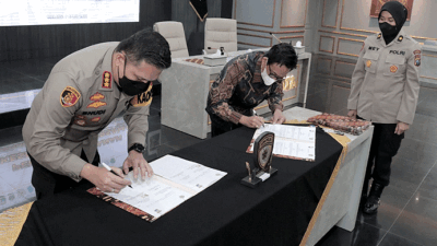 Penerimaan Terpadu Anggota Polri, Kapolresta Malang Kota Lakukan MoU dengan Instansi Terkait