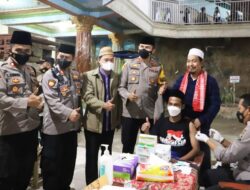 Bentuk Herd Immunity, Polres Mojokerto Tingkatkan Akselerasi Vaksinasi Malam Hari