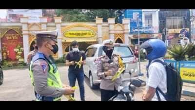 Janur Kuning, Satlantas Polres Batu Sosialiasi Penanda Pelanggar Lalu Lintas