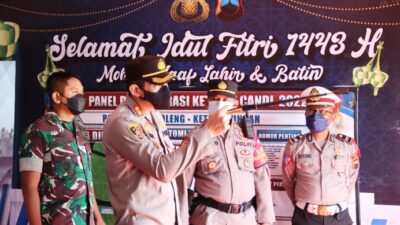 Cek Pos Pam OKC 2022, Kapolres Brebes bersama Forkopimda Pantau Kesiapan Petugas