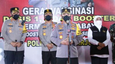 Kapolri Jenderal Listyo Sigit Tekankan Kesehatan Sopir dan Kelaikan Bus di Surabaya