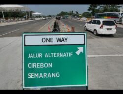 Sistim Satu Arah Diberlakukan di Jalan Tol Cikampek hingga GT Kalikangkung, Jateng