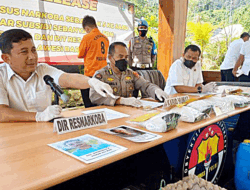 Polda Sulbar Sita Lima Kilogram Sabu Senilai Delapan Miliar