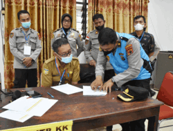 Rikmin Awal Pabanrim Polresta Jayapura Kota Ditinjau Biro SDM Polda Papua