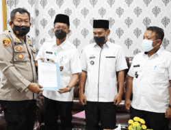 Kapolres Tubaba Terima Tanah Hibah Guna Pembangunan Polsek Tulang Bawang Udik