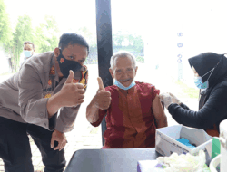 Polres Mojokerto Mudahkan Masyarakat Dapatkan Vaksinasi Booster Guna Syarat Mudik