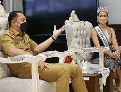 Wali Kota Gandeng Putri Indonesia Ajak Generasi Muda Bangun Surabaya