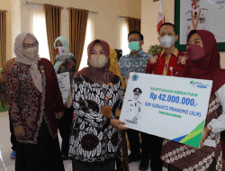 BPJS Ketenagakerjaan Brebes Salurkan Santunan Ahli Waris Penerima Manfaat