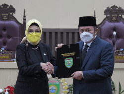 DPRD Provinsi Sumsel Sampaikan Rekomendasi LKPJ Gubernur Sumsel TA 2021