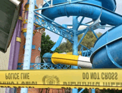 Tim Labfor Polda Jatim Selidiki Penyebab Ambrol Seluncuran Waterpark Kenjeran