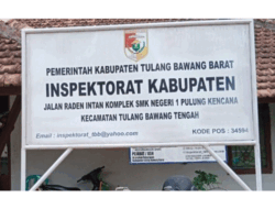 Inspektorat Tubaba Usut Tiyuh Mulya Jaya Gunung Agung, Kabupaten Tubaba