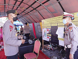 Jelang Idul Fitri, Kapolda Sulbar Cek Kesiapan Pospam Mudik