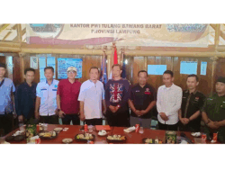 Silahturahmi dan Rapat Organisasi Pers bersama Kadis Kominfo Tubaba