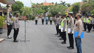 Ketua MPR RI Kunker ke PT. INKA, Polres Madiun Kota Siagakan Personel