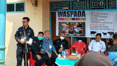 Menteri Pertanian Berharap Kabupaten Tubaba Segera Terbebas dari Wabah PMK