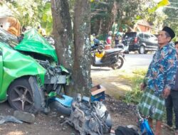 Satu Korban Meninggal dalam Kecelakaan Mobil Tabrak Motor di Lombok Tengah