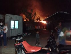 Sebuah Kantor di Villa Tampah Hill, Lombok Tengah Terbakar, Dua Unit Mobil Damkar Dikerahkan