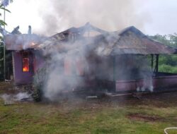 Gegara Marah ke Istri dan Anak, Seorang Kepala Keluarga Bakar Rumah Sendiri, Jayapura Utara