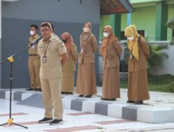 Setelah Cuti Bersama, ASN Dinkominfotik Kabupaten Brebes Apel Bersama dan Halal Bihalal
