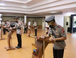 Kapolda Jateng Pimpin Sertijab Kabidkum dan Empat Kapolres di Gedung Borobudur