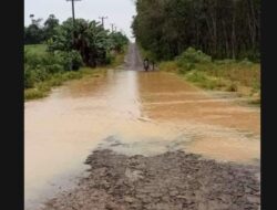Pemerintah Seakan Tutup Mata Terkait Jalan Rusak, Antara Kabupaten Tubaba – Waikanan