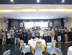 Polresta Malang Kota Gelar Piramida dan Halal Bihalal Bersama Awak Media