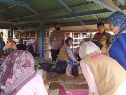 Cegah Penyebaran PMK Hewan Ternak, Polres Loteng Cek Pasar Hewan di Lombok Tengah