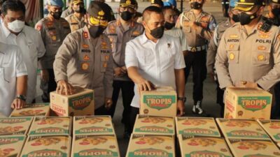 Polri Gagalkan Delapan Kontainer Minyak Goreng Siap Ekspor ke Timor Leste