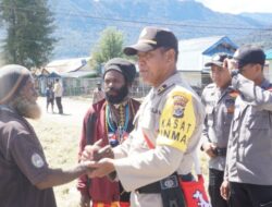 Hapuskan Diskriminasi Masyarakat, Satgas Binmas Noken Tanamkan Persatuan dan Kesatuan