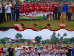 Ketua KONI Tubaba Hadiri Final Bupati Cup, Lapangan Merdeka Fortuna