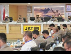 Polda Jatim Gelar Anev Sitkamtibmas, Penanganan Covid-19 dan Ops Ketupat Semeru 2022