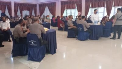 Polres Kuansing Gelar Kenal Pamit Kapolsek Kuantan Hilir dan Kanit I Sat Narkoba