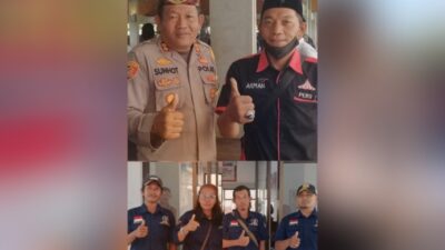 Jalin Silaturahmi, Kapolres Tubaba Terima Sejumlah Awak Media dari Organisasi AWPI