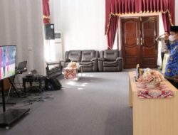 Hari Kebangkitan Nasional ke 114, Upacara Secara Virtual Diikuti Bupati Lampung Utara