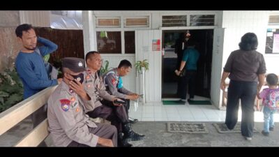 Perayaan Kenaikan Isa Almasih, Polres Lombok Tengah Lakukan Pengamanan Gereja
