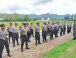 Kodim 0801 Pacitan Beri Pelatihan Kedisiplinan Security PLTU