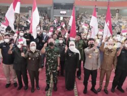 Deklarasi Anti Narkoba dan Cinta NKRI Dipimpin Kapolresta Malang Kota Dihadiri Gubernur Jatim