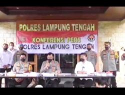 Polres Lampung Tengah Bekuk 22 Tersangka dan Amankan Puluhan Sajam serta Senpi