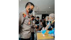 Tes Urine Dadakan Personel Polrestabes Surabaya Diikuti Sebanyak 200 Anggota, Ini Hasilnya