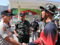 Wakalemdiklat Polri dan Wadanjen Akademi TNI Tinjau Latsitardanus 42 di Lombok Tengah