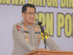 Pembekalan 252 Siswa Latja SPN Belanting, Ini Pesan Kapolres Lombok Tengah