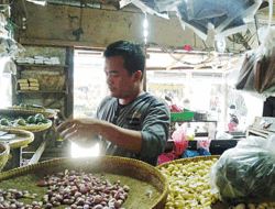 Imbas Gagal Panen, Harga Bahan Pokok di Pasar Kranggot Cilegon Naik Drastis