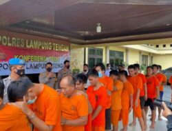 Puluhan Begal Tak Berkutik Dicokok dalam Operasi Sikat Krakatau 2022