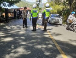 Laka Maut di Skyline, Pengendara Sepeda Motor Meninggal di TKP